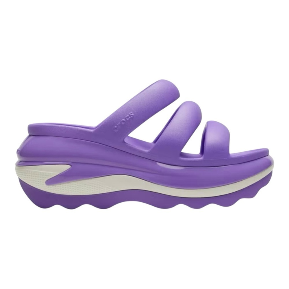 NWT Crocs Mega Crush Triple Strap Croslite Sandals - Picture 2 of 5